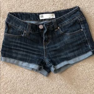 RSQ Malibu dark Jean shorts